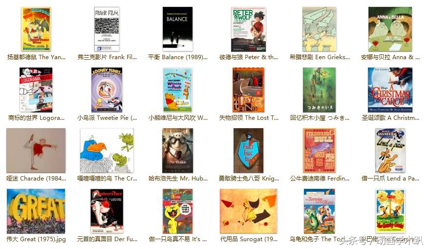 1000张！史上最全动画电影海报合集