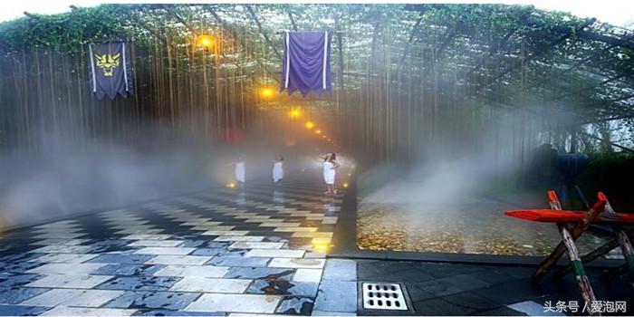 广东清远温泉瀑布,清远森波拉火山温泉