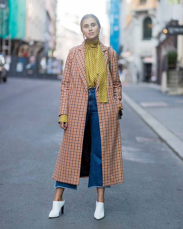 别人穿衣服好看自己穿就是不好看,为什么有人穿格子土气