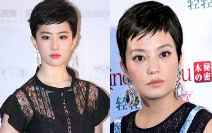 允儿长发剪短发,允儿短发造型