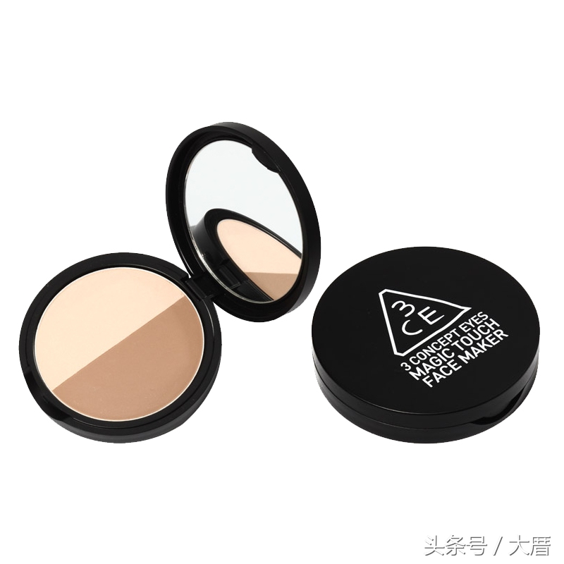 修容教程大脸变小脸,修容大法30秒变小脸圆脸