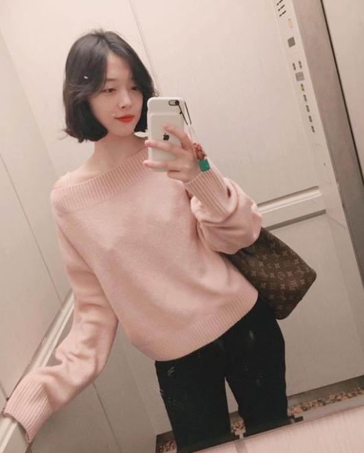 允儿长发剪短发,允儿短发造型