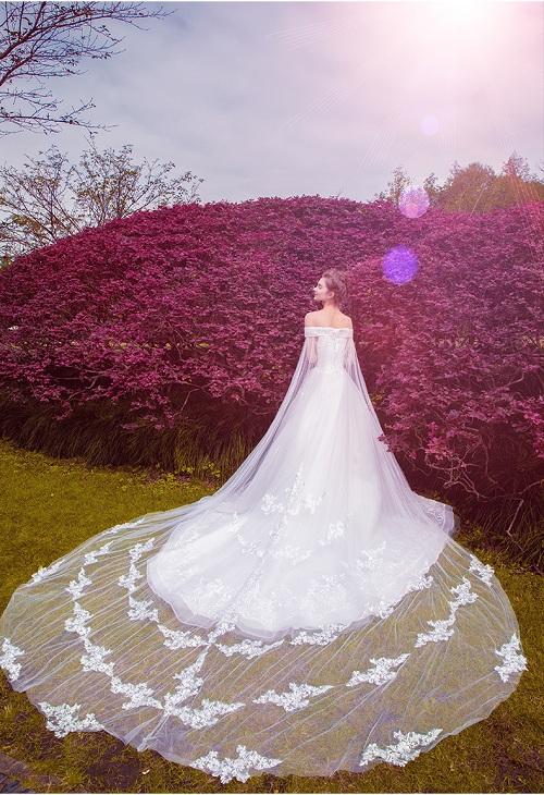 十二星座超仙气白色婚纱狮子座的,十二星座专属仙女婚纱狮子座