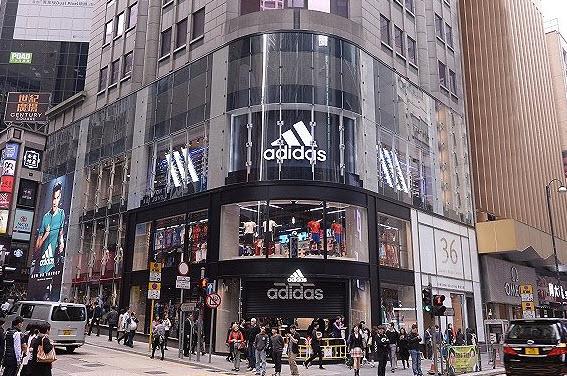 香港专卖店的阿迪达斯,阿迪达斯香港自营店
