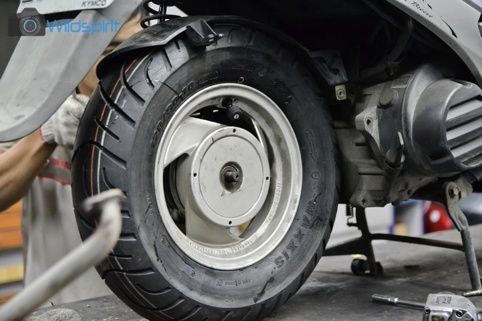 改改更欢乐小踏板变形记改换宽胎