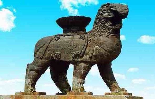 沧州铁狮子狮城公园,沧州狮城广场的铁狮子