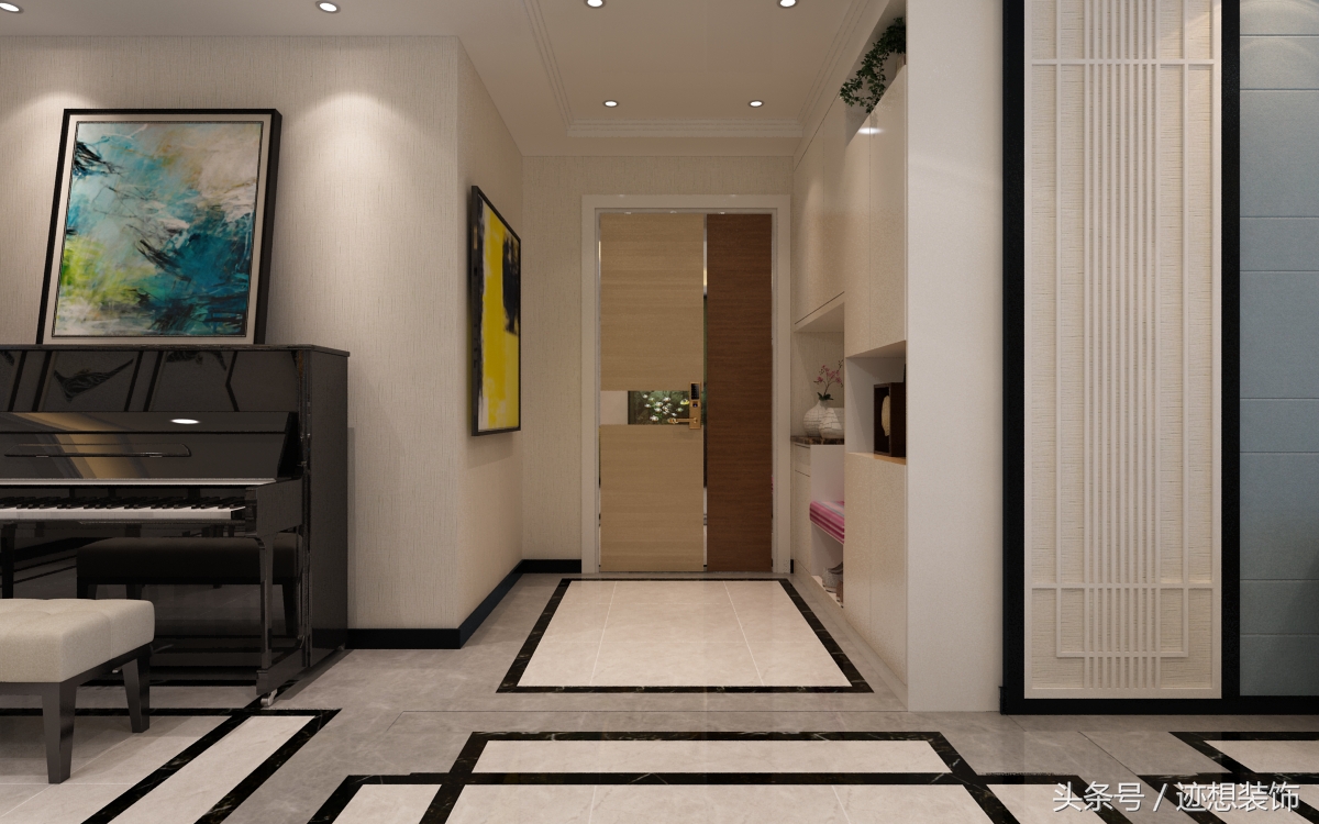 泰和地中海186大平层设计,泰和龙岸新中式装修