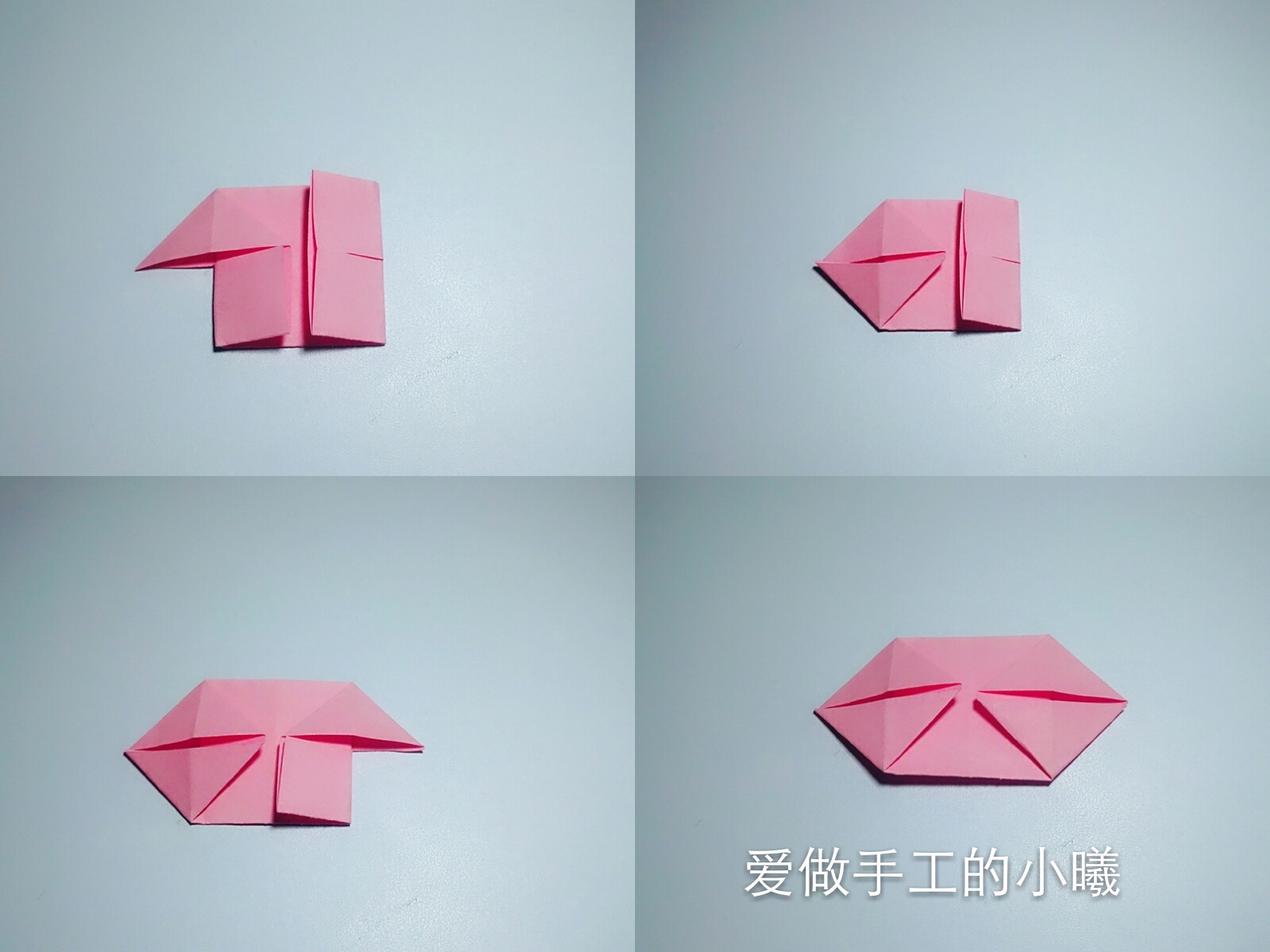 立体花朵折纸教程康乃馨,花朵折纸教程