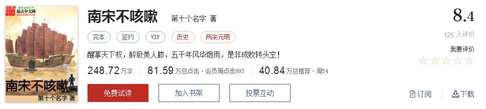 经典网络小说排行榜完本100篇,十大网络小说神作