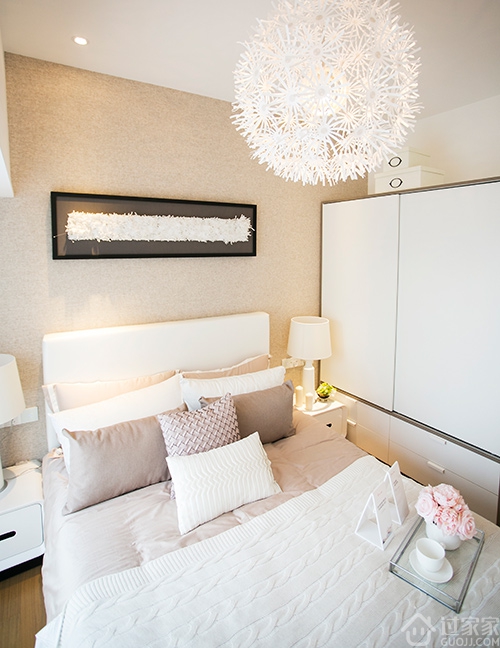 北欧2室风格装修效果图大全,115平米南北通透北欧风格装修图