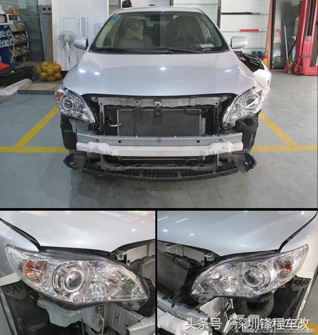 丰田卡罗拉全部灯光,丰田卡罗拉原车灯光