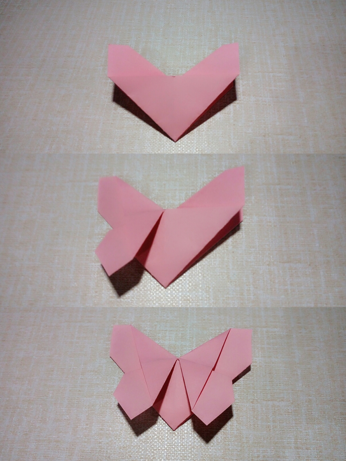 正方形纸折纸视频折蝴蝶书签,用糖纸蝴蝶书签折法