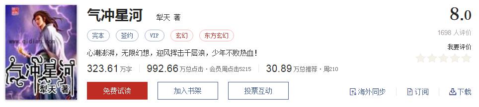 网络玄幻小说排行榜前十名完本,好听的玄幻网络小说推荐排行榜