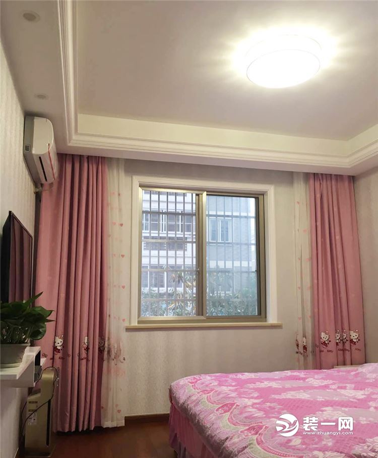 金色丽都软装完工实景图，103平简欧风造价6万，绍兴装一*特网**推