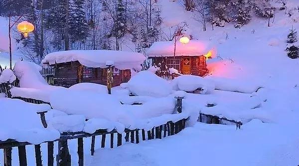 最纯净的雪乡,最美小镇雪乡