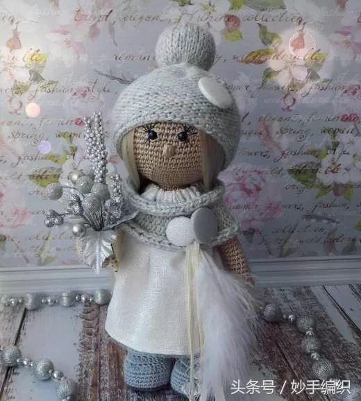 万万没想到，这都是她用毛线钩的，邻居们都赞不绝口！