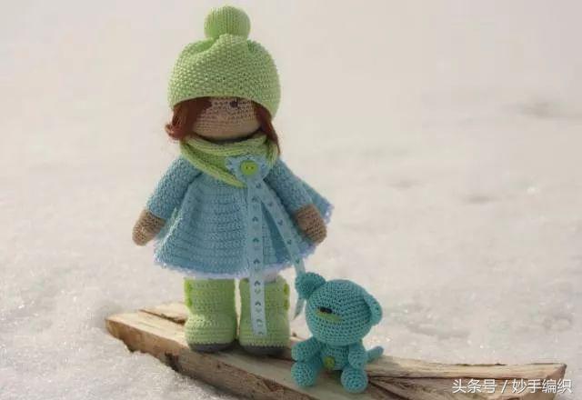 万万没想到，这都是她用毛线钩的，邻居们都赞不绝口！