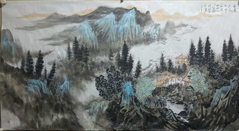 画家刘国恩个人简介,刘国恩画家拍卖