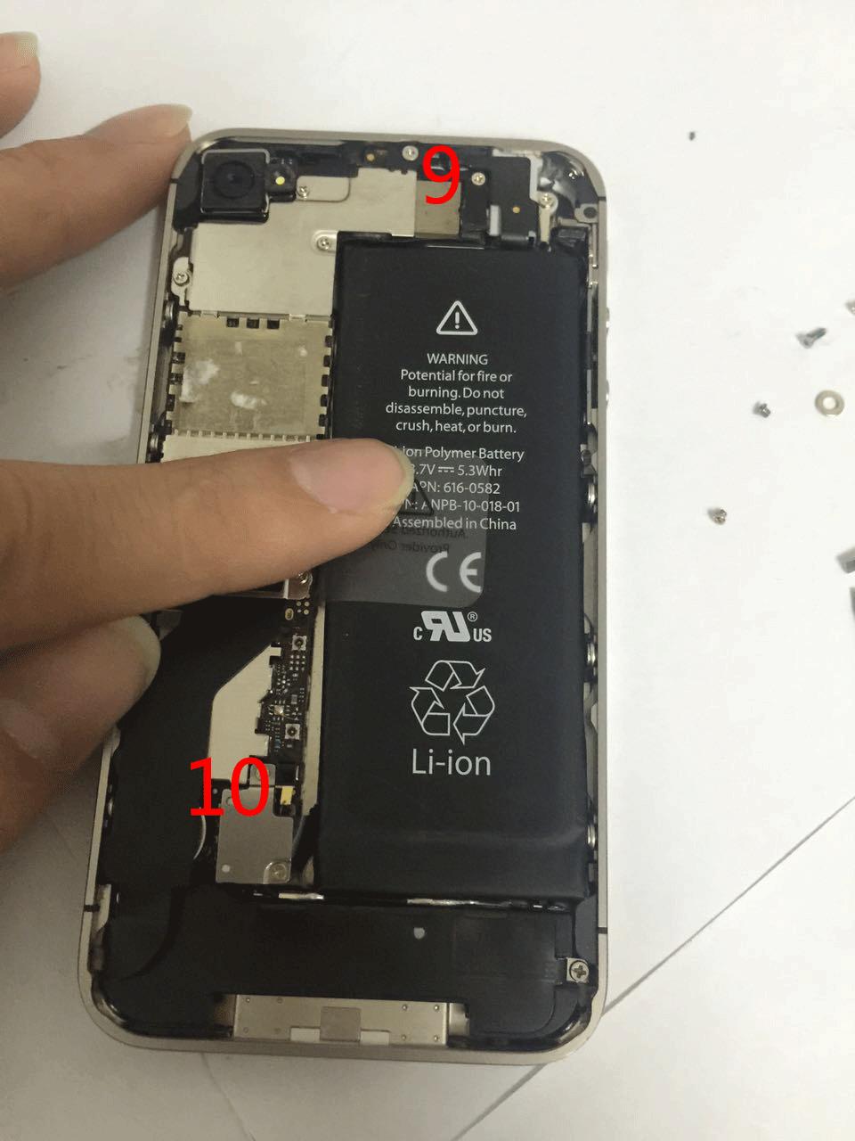 苹果4s更换主板视频教程,苹果4s主板图解超详细