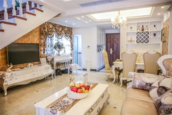 幸福魔方装饰180㎡简欧三层洋房精装出炉