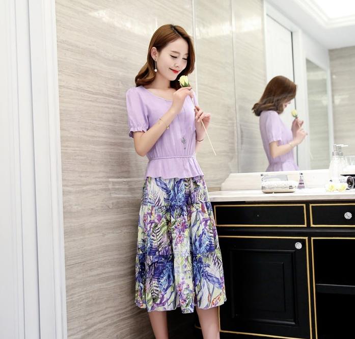 棉麻裙子套装，以质朴之色，点缀美丽梦想！