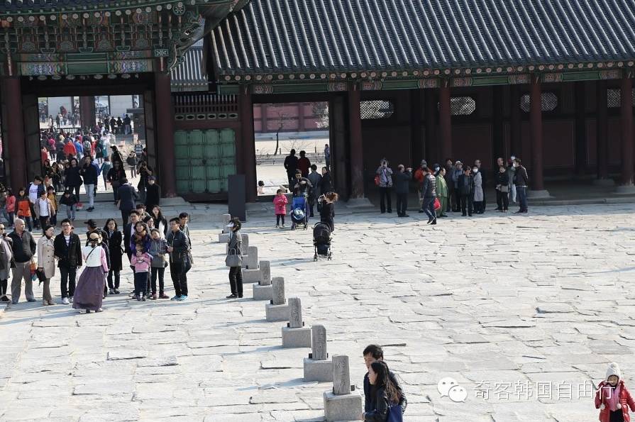 韩国故宫景福宫与中国故宫,韩国故宫景福宫游玩