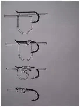 绑钩图解,路亚绑钩方法图解视频