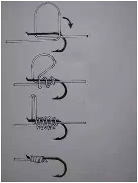 绑钩图解,路亚绑钩方法图解视频