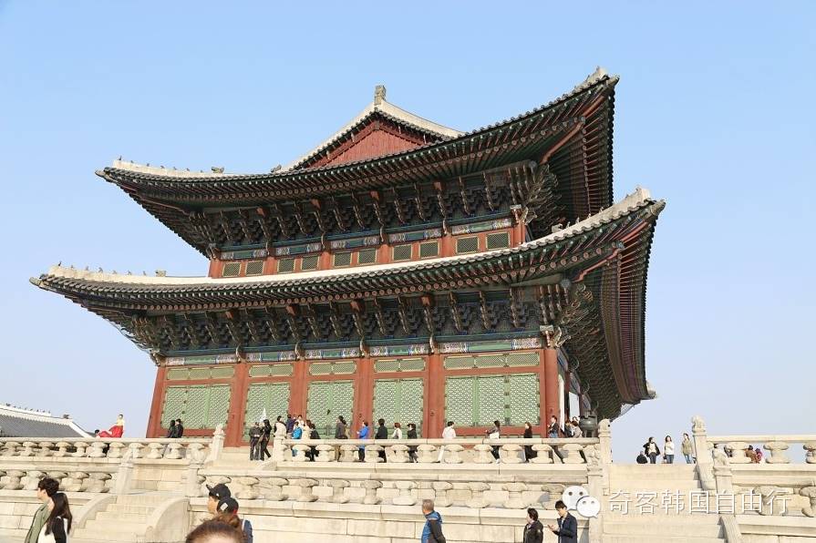 韩国故宫景福宫与中国故宫,韩国故宫景福宫游玩