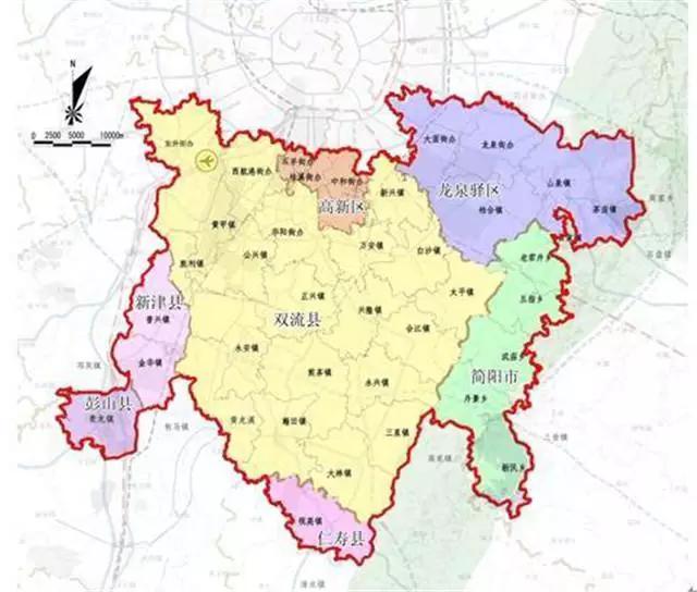 天府新区核心区域未来房价,天府新区分板块