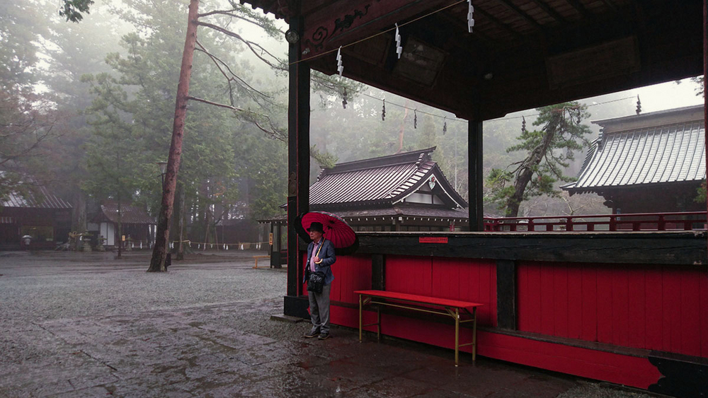 #与索尼为5#赏樱之旅之三：暴雨中方见机身防水之本色！