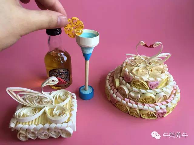 衍纸创意手工简单图片,衍纸手工亲子