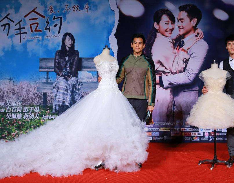 兰玉设计了哪些明星婚纱,为明星设计礼服