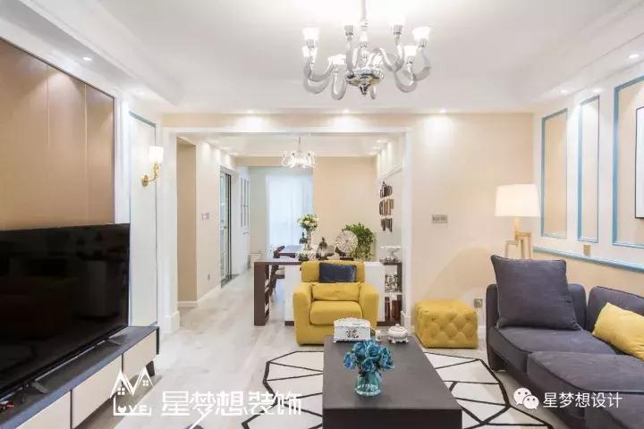 十堰四方新城装修,陌上花开100平装修图