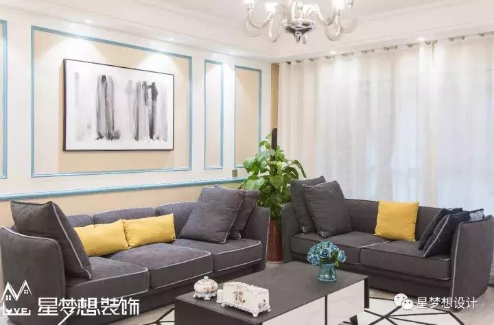 十堰四方新城装修,陌上花开100平装修图