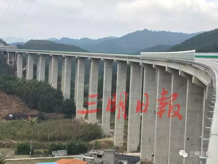 厦沙高速尤溪通车,厦沙高速三明段什么时候通车