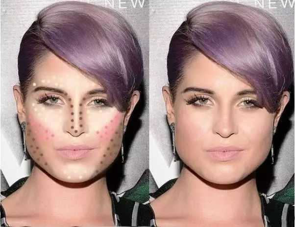 打造立体小v脸精致的妆容,塑造小v脸的正确方法