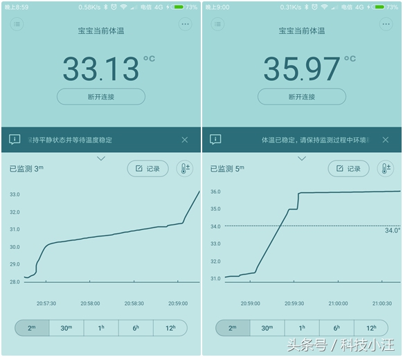 宝宝体温随时监控，小米众测秒秒测智能体温计开箱体验