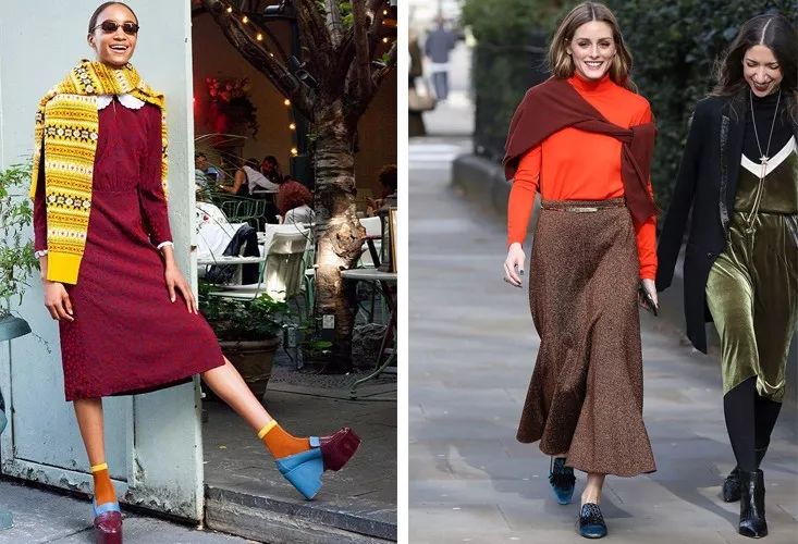 杨幂袁姗姗穿衣搭配图,杨幂羊绒围巾同款