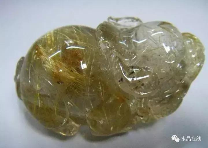 金发晶和钛晶貔貅,为什么大家都喜欢貔貅饰品