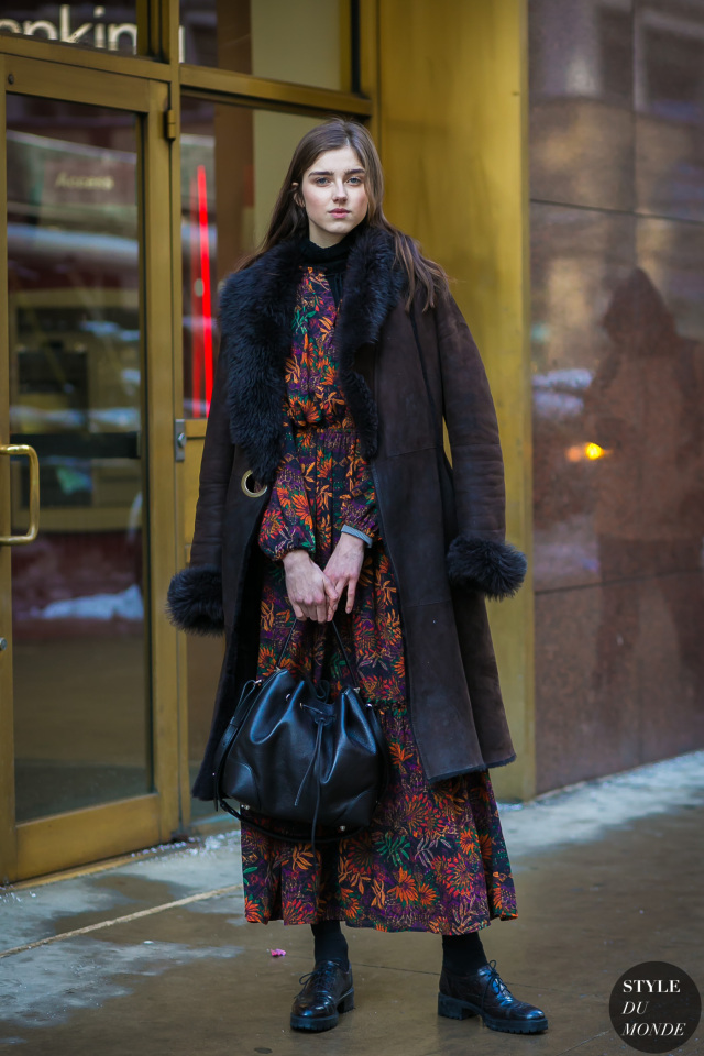 皮草怎么穿不臃肿,皮草穿得臃肿