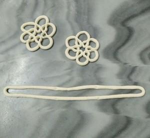 怎样做糖环好看,圆形糖环的做法