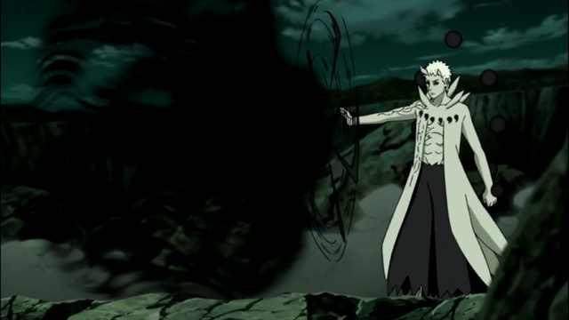 火影忍者佐助死的那一幕,天照烧不死人的佐助