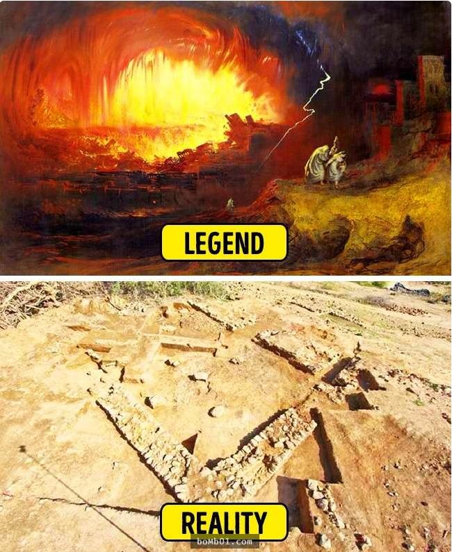 神话传奇故事真实的,神话传说与真实事件