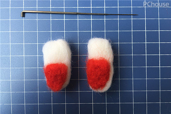 兔子毛绒挂件diy,diy羊毛毡钥匙扣小熊