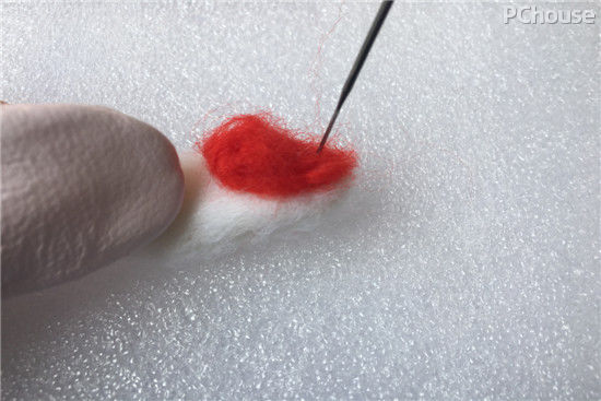 兔子毛绒挂件diy,diy羊毛毡钥匙扣小熊