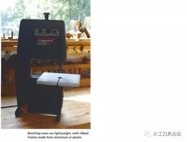 木工带锯和金属带锯,木工卧式带锯和立式带锯