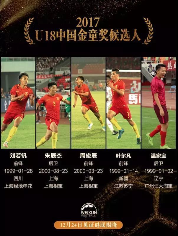 5位*疆新**足球小子入围首届中国金球奖今年*疆新**工作球员超过30人