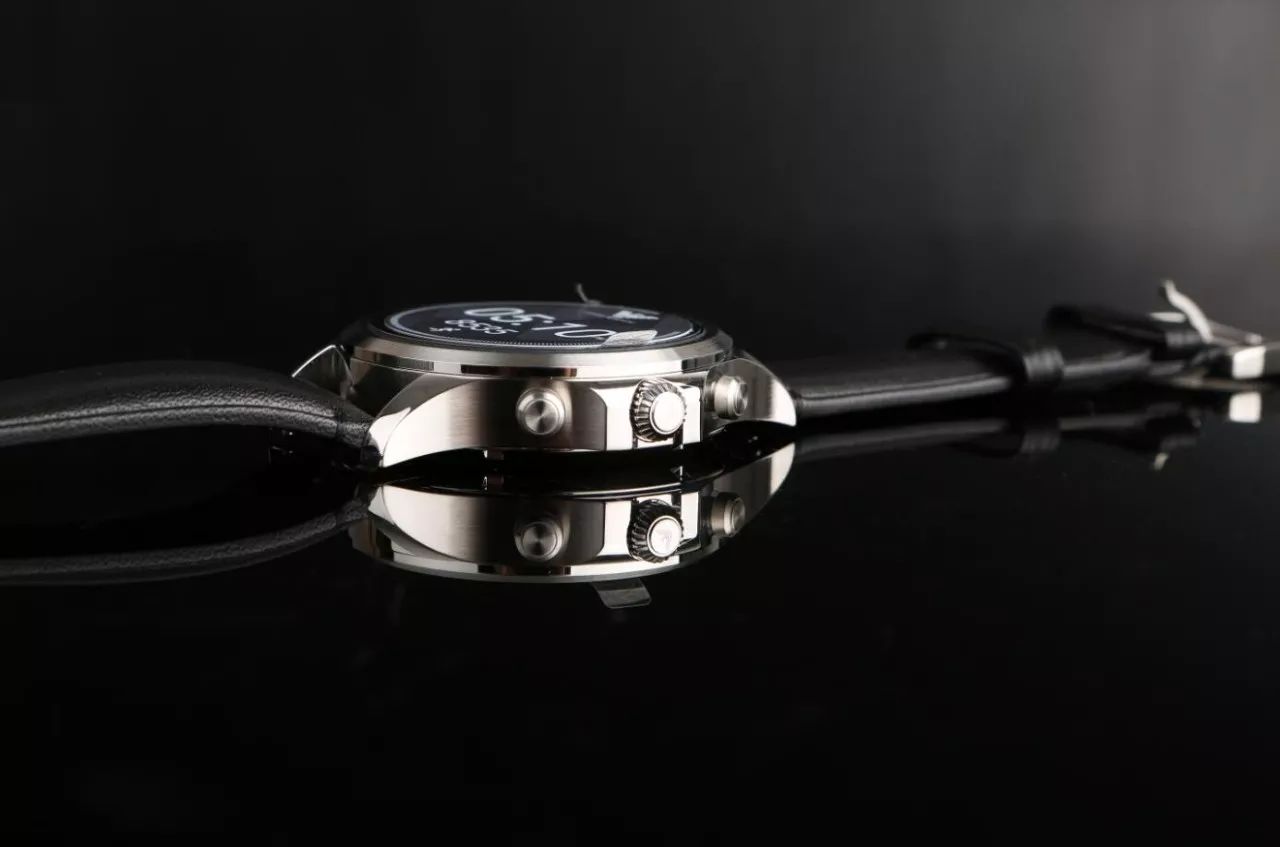 阿玛尼智能手表art5009,蓝色飞行员阿玛尼手表开箱评测