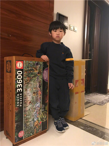 雷佳音送给小岳的拼图,雷佳音小岳岳护送清明上河图